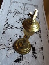  ancien pied de lampe en laiton 28 cm