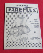 ADVERTISING PUB PUBLICITE ANCIENNE ADVERT VINTAGE 7.6 MOTO PARE BRISE PAREFLEX