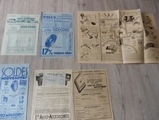 brochure catalogue automobile accessoire voiture ancienne   , prospekt auto ,