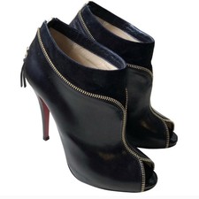 Cristian Louboutin Col Zippe 120 Size 38