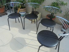 4 chaises année 70 -80
