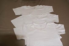 Lot de 3 t-shirt filles (maillot de corps) 10/12 ans 