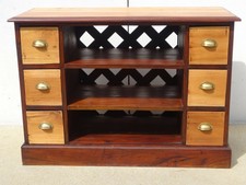 Meuble de rangement, 6 tiroirs, 3 étagères