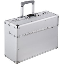 Alu XL pilot case trolley valise mallette de pilote sac à roulettes poignée 