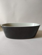 EMILE HENRY * Plat Terrine Ovale Porcelaine à feu Paté 