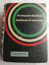 dictionnaire Larousse Italien - français français - Italiano francese