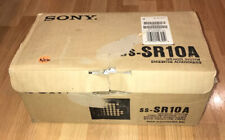 VINTAGE 1995 SONY SS-SR10A SPEAKER SYSTEM 2 PC 1 PAIR NIB MADE IN KORE