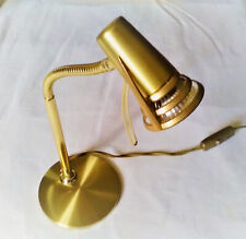 Très Belle Lampe de bureau ou de chevet  vintage en laiton  EGLO Très Bon État 
