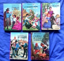 lot de 5 livres Comtesse de Ségur / édition Casterman couverture Marcel Marlier*