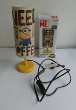 Lampe de chevet Minion Despicable ME Universal Studio « Need coffee »
