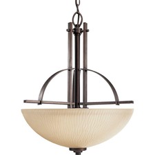 Progress Lighting Riverside Collection 3-Light Heirloom Foyer Pendant P3519-88