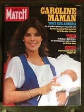PARIS MATCH  22/06/1984 1830 CAROLINE DE MONACO ET ANDREA, BIRKIN, BEART, PRINCE
