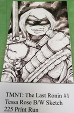 Remark comic The Last Ronin Teenage Mutant Ninja Turtles #1 IDW TMNT Tessa Rose