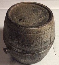 Boîte dévidoir à ficelle ancienne  Forme Tonneau