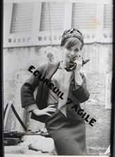 PHOTO MODE 1960 ROSIER à VENISE ITALIE mannequin tailleur et chapeau R835