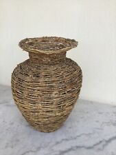 vase rotin deco excellent etat