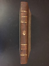 Ancien livre cachette à secrets "Manon Opéra Comique" 1895 Gd In-8 28x19x3 cm