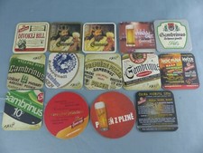 Lot de 14 SOUS BOCK différents GAMBRINUS beer mats bierviltje Bierdeckel B45