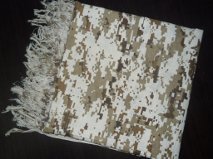 Shemagh-tactical digital écharpe marron camouflage