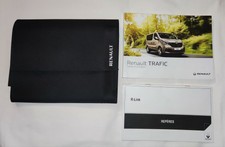 Manuel Notice Utilisation Renault Trafic 2015 2016 Housse Rangement + CADEAU