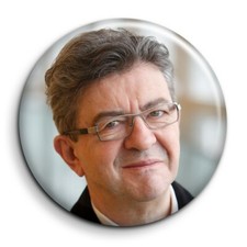 Jean-Luc Mélenchon Portrait Badge 38mm Button Pin