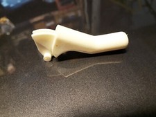 MANETTE DE STARTER OU DÉCOMPRESSEUR EN ABS BLANC MOBS PEUGEOT 101-102-103-104.. 