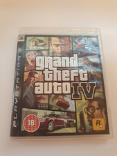Ps3-Grand Theft Auto IV 4-Coffret-très bon état complet avec original carte et manuel