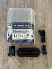 SuperTooth Kit-voiture mains libres Bluetooth pour pare-soleil Buddy - Noir