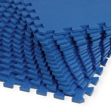 Lot de 16 Tapis de sol 180x180cm Sol Piscine Jacuzi Tapis de Sport Mousse EVA