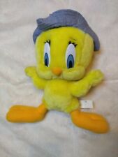 VTG Looney Tunes Tweety Bird in Hat 1998 Ace Warner Bros Plush 12"