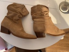 Bottines Daim Camel