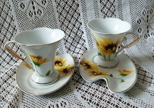 service à  café gourmand porcelaine 2 personnes AURATIC