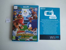 Mario & Sonic aux Jeux Olympiques de Rio 2016 Complet sur Nintendo Wii U !!!!