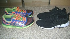 lot 2 Paire Asics,Nike Presto vintage homme taille 44 / 44.5
