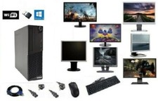 ORDINATEUR PC FIXE COMPLET LENOVO M71E i5 WIFI HDD SSD WINDOWS 10 4GO/8GO/16GO