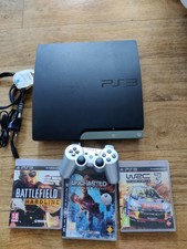PS 3 Slim 250 go avec jeux manette et cables
