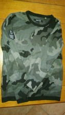 Pull léger motif camouflage - 10/12 ans
