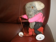 ancien jouet pintel tricycle annee 40 ,,50  elephant
