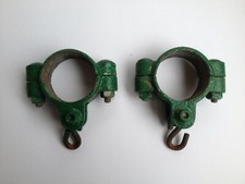 Pair of Vintage HEAVY DUTY IRON SWING HANGER 3-1/2" DIA PIPE - 5 Pairs Available