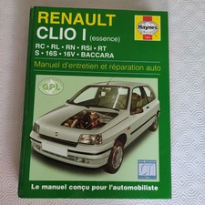 Manuel d'entretien et réparation auto n°1884 - Renault Clio (Haynes)