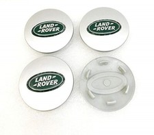 4 LOGO EMBLÈME LAND ROVER 63 mm caches moyeu jante, NEUF