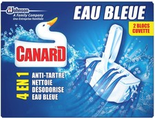 Canard WC 4en1 Bloc Colorant Eau Bleue 2 ct 80 g