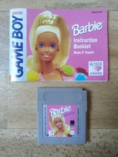 Notice + Cartouche Barbie GameBoy Fah