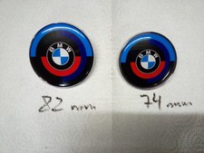 Logo BMW M motorsport 82 mm et 74 mm capot coffre E36 E46 E90 ...