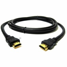 HDMI CABLE 1.4 FULL HD TV BLU RAY PLAYSTATION XBOX 360 1080P 4K GOLD HIGH SPEED