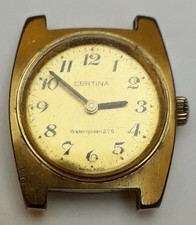 montre femme mécanique ancienne "CERTINA WATERQUEEN 275" mvt 19.30