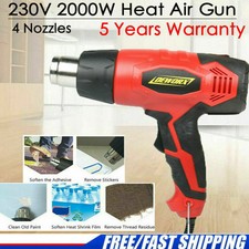 Pistolet A Air Chaud Decapeur Thermique 2000W 2 Temperatures 300℃/600℃ 500L/min