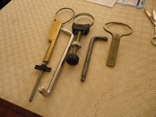 Jeu de clef vidange voiture diverses, renault 4L et autre,  peu servi