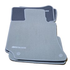 Original Mercedes Classe E W212 S212 Tapis de Sol AMG Fonte Rips Gris