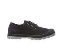 Palladium Aux Femmes Pampa Oxford Lp Chaussures De Confort Noire EUR 35H